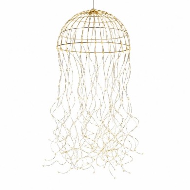 Jellyfish Chandelier With Timer & Adapter - Silver - 720 Warm White Led - 127X45Cm Jellyfish Chandelier With Timer & Adapter - Silver - 720 Warm White Led - 127X45Cm