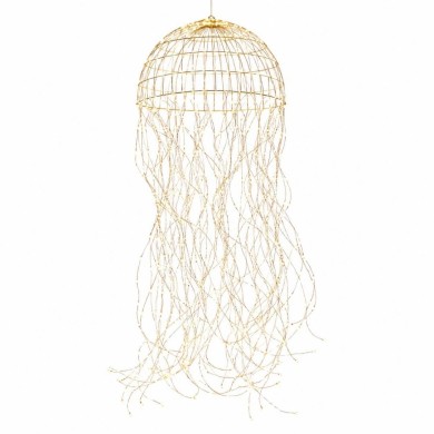 Jellyfish Chandelier With Timer & Adapter - Silver - 1280 Warm White Led - 170X60Cm Jellyfish Chandelier With Timer & Adapter - Silver - 1280 Warm White Led - 170X60Cm