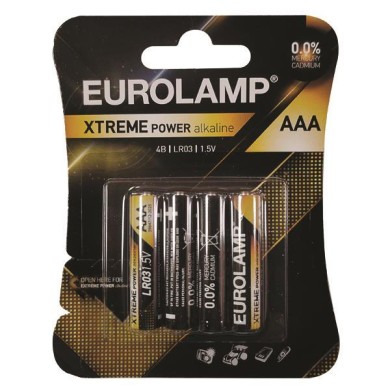 Battery Extreme Power AAA - 4pcs 1.5V Battery Extreme Power AAA - 4pcs 1.5V