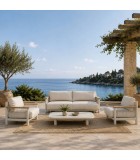 Lounge set 4 pcs AMSTERDAM outdoor - Sand