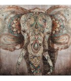 Painting Elephant - 90x90cm
