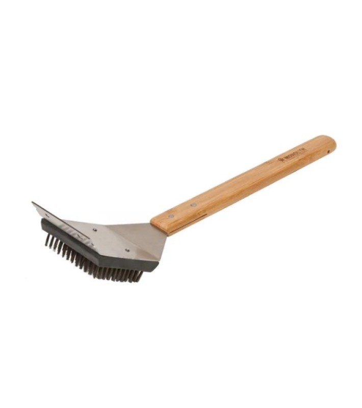 Grill Brush - Monolith - Silver/Brown - 9x10x45.5cm Grill Brush - Monolith - Silver/Brown - 9x10x45.5cm