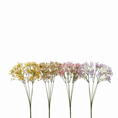 Decorative Flowers - Gypsophila - H40cm (4 assorted colors) Decorative Flowers - Gypsophila - H40cm (4 assorted colors)