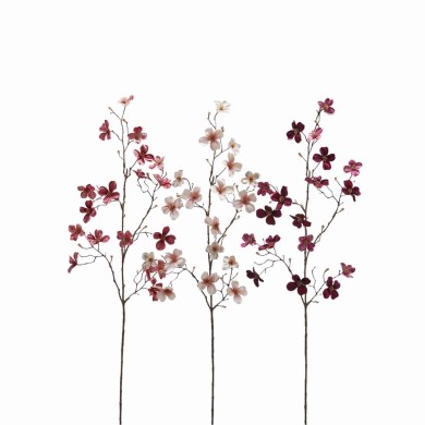 Decorative Branch - Cornus - Velvet Pink - H90cm (3 assorted designs) Decorative Branch - Cornus - Velvet Pink - H90cm (3 assorted designs)