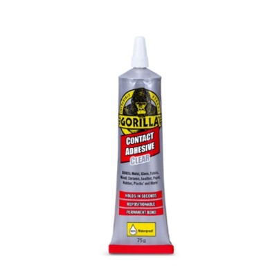 Gorilla Glue - Contact Adhesive - Clear - 75g Gorilla Glue - Contact Adhesive - Clear - 75g