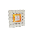 Pack 50 White Tealights 16X38 Mm