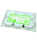 Tealight Set Maxi - White 20x58mm (6pcs)