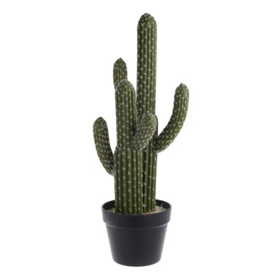 Artificial Cactus in Pot - 20x16x63cm
