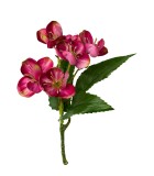 Decorative Christmas Rose - Pink 63cm