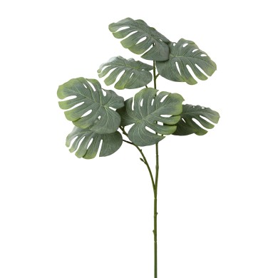 Decorative Splitphilo leaf branch - Grey 75cm
