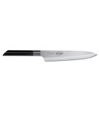 Knife - Chef SaneliSan - Silver/Black - 20cm