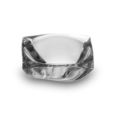 Decorative Bowl - Arezzo - Transparent - 15cm.