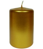 Κερί σωλήνα άοσμο - Μεταλλικό Χρυσό 80x60mm