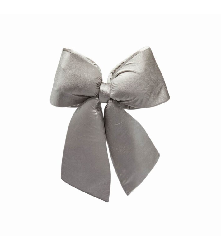 Decorative Bow - Velvet Grey - 60xH63cm Decorative Bow - Velvet Grey - 60xH63cm