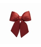 Decorative Bow - Velvet - Rust Red - 40xH43cm
