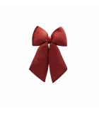 Decorative Bow - Velvet - Rust Red - 27xH38cm