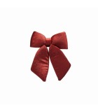 Decorative Bow - Velvet - Rust Red - 21xH25cm
