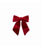Decorative Bow - Velvet - Burgundy - 21xH25cm