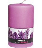 Scented Candle Pillar Lavender - Purple 100x60mm