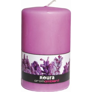 Scented Candle Pillar Lavender - Purple 100x60mm