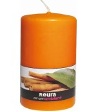 Scented Candle Pillar Cinammon - Orange 100x60mm