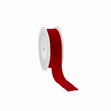 Decorative Garland - Velvet Red - 38mm 10mt