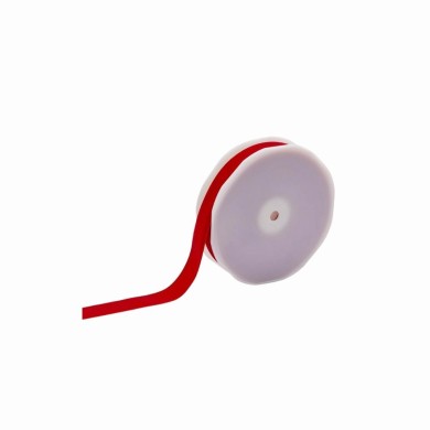 Decorative Garland - Velvet Red - 25mm 10mt