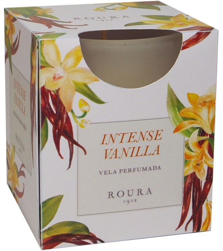 Scented Candle with Frosted Glass Vanilla - Beige 85x70mm Scented Candle with Frosted Glass Vanilla - Beige 85x70mm