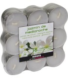 Tealights Set Jasmine - White 18pcs