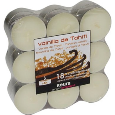 Tealights Set Vanilla - White 18pcs