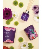 Scented Candle in Glass Peony - Purple 85x70cm Scented Candle in Glass Peony - Purple 85x70cm