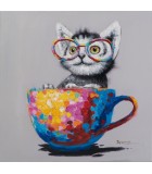 Painting - Blue 60x60cm