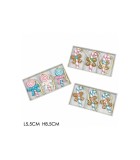 Ornament Candy - Pink/Blue - 5.5x8.5cm - 3 Designs Ornament Candy - Pink/Blue - 5.5x8.5cm - 3 Designs