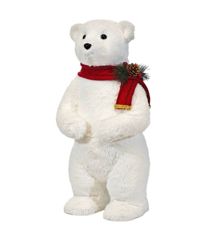 Decorative Bear - White - 60cm Decorative Bear - White - 60cm