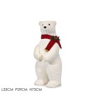 Decorative Bear - White - 73cm Decorative Bear - White - 73cm