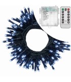 Λαμπάκια LED - ΨΥΧΡΟ ΛΕΥΚΟ - 180 LED ø5mm 4AA 15F με τηλεχειριστήριο 0,5+7,2m Λαμπάκια LED - ΨΥΧΡΟ ΛΕΥΚΟ - 180 LED ø5mm 4AA 15F με τηλεχειριστήριο 0,5+7,2m