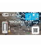 Λαμπάκια LED - ΨΥΧΡΟ ΛΕΥΚΟ - 180 LED ø5mm 4AA 15F με τηλεχειριστήριο 0,5+7,2m Λαμπάκια LED - ΨΥΧΡΟ ΛΕΥΚΟ - 180 LED ø5mm 4AA 15F με τηλεχειριστήριο 0,5+7,2m