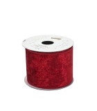 Decorative Velvet Ribbon - Red - 6.3x250cm Decorative Velvet Ribbon - Red - 6.3x250cm