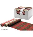 Διακοσμητικό Τραπεζομάντυλο - Κόκκινο - 29x250cm (3 σχέδια)