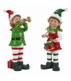 Christmas Standing Elf - 31cm - 2 Designs Christmas Standing Elf - 31cm - 2 Designs
