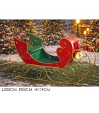 Christmas Sleigh - 200x83x119cm Christmas Sleigh - 200x83x119cm