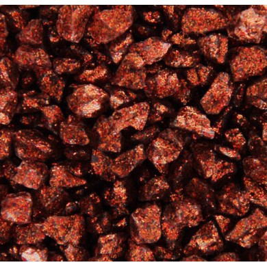 Decorative  Granulate Glass - Red 350ml