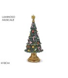 Christmas Tree with Light and Music - 18cm