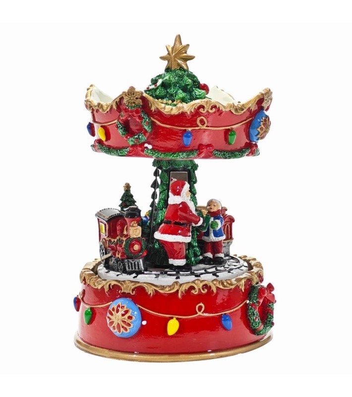 Decorative Christmas Carousel - 16cm Decorative Christmas Carousel - 16cm