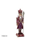 Decorative Nutcracker - Red H46cm