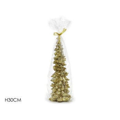 Candle Tree - Gold H30cm