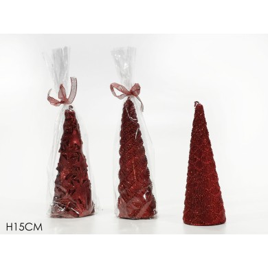 Candle Tree - Red H20cm