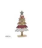 Decorative Tree with Base - Wood H30cm