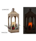 Χριστουγεννιάτικο Φανάρι με Κερί - 44.5cm Χριστουγεννιάτικο Φανάρι με Κερί - 44.5cm