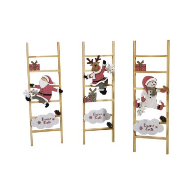 Decorative Christmas Accessories  - Wooden scales 45cm (3 avail.designs)